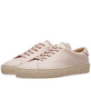 Axel Arigato Tennis Italian Leather Sneakers, Dusty Pink, Size EU 38 (US 7.5)